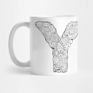 Letter Y Mug